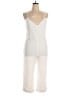 CALVIN KLEIN JEANS 100% Lyocell Solid White Jumpsuit Size 8 - photo 1