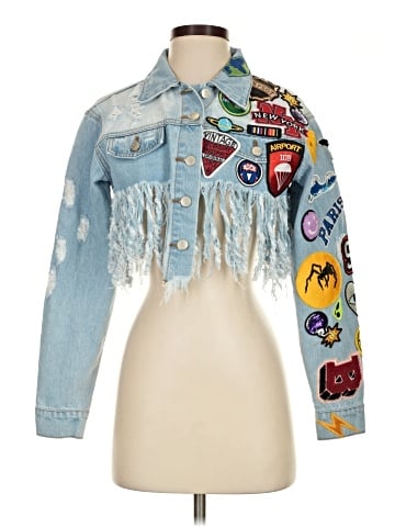 Akira Denim Jacket (view 1)