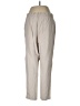 Ellen Tracy Solid Gray Linen Pants Size M - photo 2