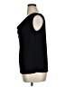 Claudia Richard Black Sleeveless Blouse Size 1X - photo 5