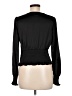 Lucy Paris 100% Polyester Black Long Sleeve Blouse Size M - photo 2