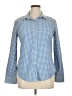 C. Wonder Houndstooth Blue Long Sleeve Button-Down Shirt Size XL - photo 1