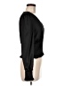 Lucy Paris 100% Polyester Black Long Sleeve Blouse Size M - photo 4