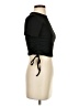 Francesca's Black Short Sleeve Top Size S - photo 4