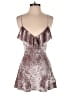 Urban Outfitters Metallic Burgundy Romper Size S - photo 1
