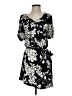 Tibi Print Black Casual Dress Size XS - photo 1