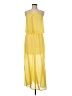 Speechless 100% Polyester Chevron-herringbone Yellow Casual Dress Size M - photo 1