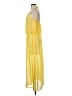 Speechless 100% Polyester Chevron-herringbone Yellow Casual Dress Size M - photo 5