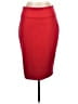 Thalia Sodi Solid Red Casual Skirt Size L - photo 1
