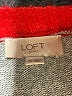 Ann Taylor LOFT Outlet Color Block Gray Pullover Sweater Size XL - photo 7