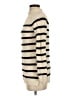 Talbots Stripes Ivory Turtleneck Sweater Size XS - photo 5