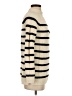 Talbots Stripes Ivory Turtleneck Sweater Size XS - photo 4