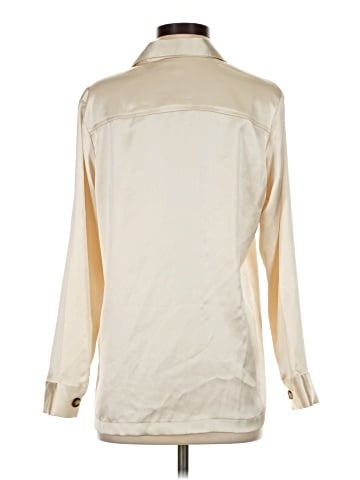 Topshop Long Sleeve Blouse (view 2)