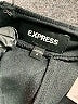 Express 100% Polyurethane Black Faux Leather Skirt Size 6 - photo 4