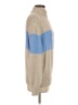 Aerie Color Block Tan Pullover Sweater Size S - photo 4