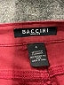 Baccini Floral Burgundy Jeans Size 4 - photo 7