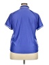Mondetta Blue Short Sleeve Blouse Size XXL - photo 2