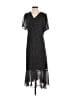 Assorted Brands Polka Dots Black Casual Dress Size M (estimated) - photo 1