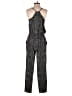 Ann Taylor LOFT Outlet 100% Polyester Tweed Gray Jumpsuit Size S (petite) - photo 2