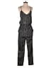 Ann Taylor LOFT Outlet 100% Polyester Tweed Gray Jumpsuit Size S (petite) - photo 1