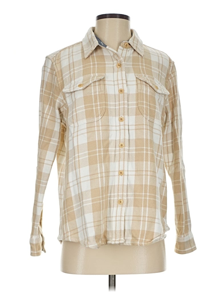 Pre-owned Outerknown Fleece Jacket In Ivory
