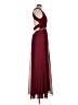 Bee Darlin 100% Polyester Burgundy Cocktail Dress Size 9/10 - photo 4