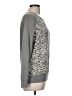 Joie Animal Print Gray Pullover Sweater Size M - photo 4