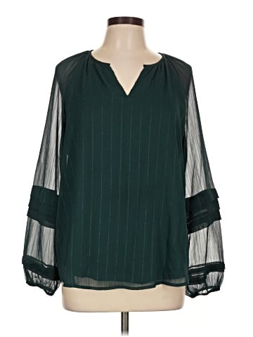 Simply Vera Vera Wang Long Sleeve Blouse (view 1)