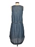 Saks Fifth Avenue 100% Tencel Blue Casual Dress Size S - photo 2