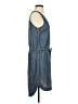 Saks Fifth Avenue 100% Tencel Blue Casual Dress Size S - photo 4
