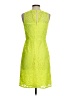 J.Crew Collection 100% Polyester Green Tan Cocktail Dress Size 2 - photo 2