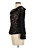 BCBGMAXAZRIA Black Long Sleeve Top Size M - photo 5