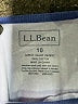 L.L.Bean 100% Cotton Paisley Blue Dress Size 10 - photo 3