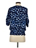 MICHAEL Michael Kors Blue 3/4 Sleeve Blouse Size S - photo 2