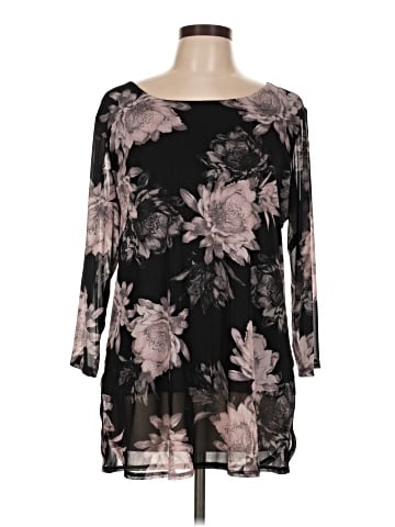 Kasper 3/4 Sleeve Blouse (view 1)