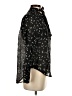 Current/Elliott Black Long Sleeve Blouse Size Sm (1) - photo 4