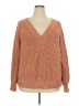 A New Day Tweed Orange Pullover Sweater Size 2X - photo 1