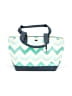 Vineyard Vines Chevron-herringbone Teal Blue Tote One size - photo 1
