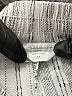 Sienna Sky Stripes Silver Casual Pants Size M - photo 7
