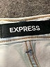 Express Ivory Denim Shorts Size 4 - photo 3