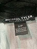 Michael Tyler Print Silver Raincoat Size S - photo 6