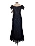 Xscape Black Cocktail Dress Size 10 (petite) - photo 2