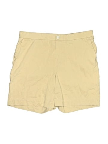 DG^2 by Diane Gilman Khaki Shorts (view 1)
