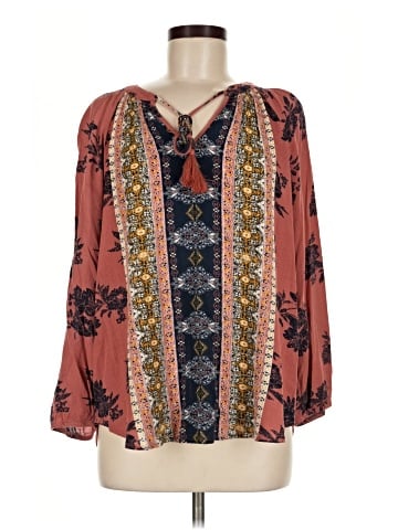 MASON & BELLE Long Sleeve Blouse (view 1)