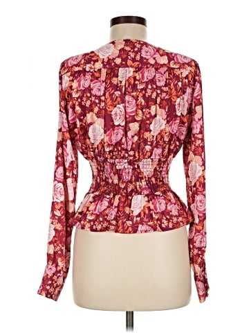 WAYF Long Sleeve Blouse (view 2)