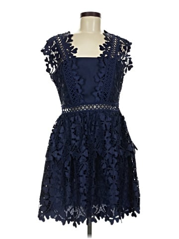 Self-Portrait Cocktail Dress (view 1)