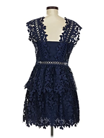 Self-Portrait Cocktail Dress (view 2)