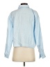 Ann Taylor Blue Long Sleeve Button-Down Shirt Size S - photo 2