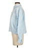 Ann Taylor Blue Long Sleeve Button-Down Shirt Size S - photo 5