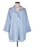 Tuckernuck 100% Polyester Blue 3/4 Sleeve Blouse Size M - photo 1
